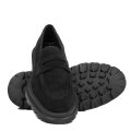 MOCASINI NEGRI PIELE NATURALA INTOARSA 4VE81