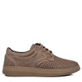 PANTOFI TAUPE PIELE NATURALA 5VE17