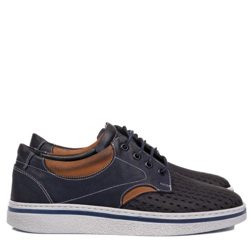 Pantofi bleumarin piele naturala 5ve17