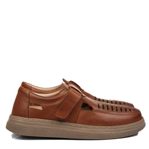Espadrile maro deschis piele naturala 2ve88