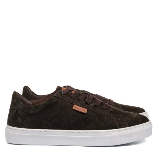 Pantofi sport maro piele naturala intoarsa sveaint-27