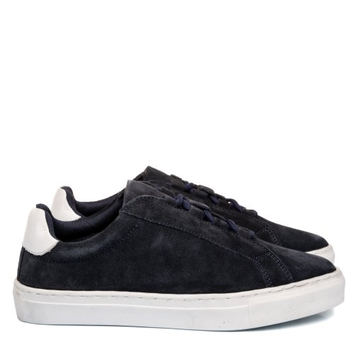 Pantofi sport bleumarin piele naturala intoarsa sveaint31