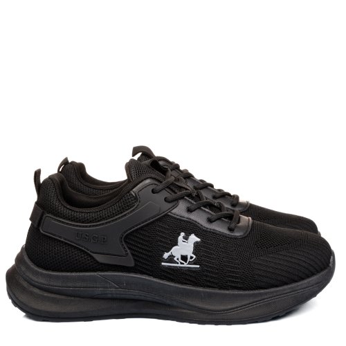 U.s. grand polo, pantofi sport black gpm35190m