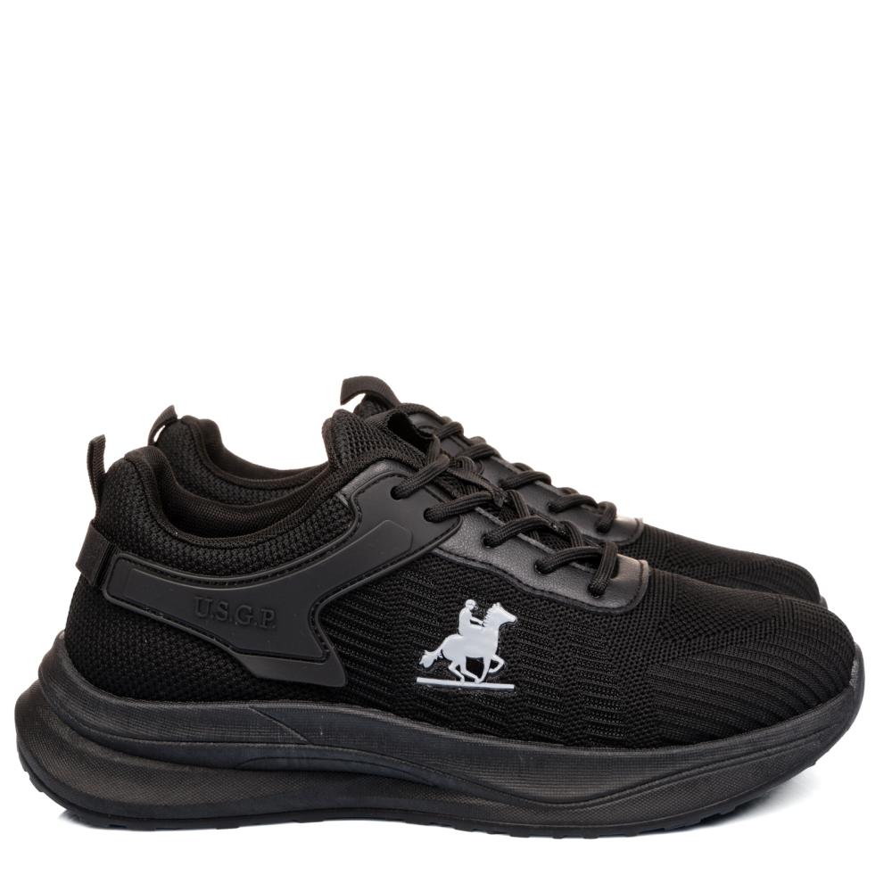 U.S. GRAND POLO, PANTOFI SPORT BLACK GPM35190M