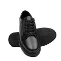 PANTOFI SPORT NEGRI PIELE NATURALA BVEBY003B