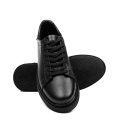 PANTOFI SPORT NEGRI PIELE NATURALA BVEIV057