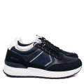 ENRICO COVERI, PANTOFI SPORT NAVY EJM616D39