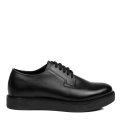 PANTOFI NEGRI PIELE NATURALA MVES047R07AB