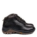 GHETE NEGRE PIELE NATURALA 4VE331