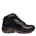 GHETE NEGRE PIELE NATURALA 4VE331