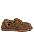 MONO WAY, MOCASINI OLIVE PIELE NATURALA INTOARSA GOA 179