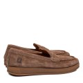 MONO WAY, MOCASINI TAUPE PIELE NATURALA INTOARSA ROBIN 184