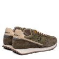 MONO WAY, PANTOFI SPORT GREEN PIELE NATURALA INTOARSA RIDER 90