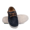 MONO WAY, MOCASINI NAVY PIELE NATURALA INTOARSA GOA 232