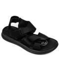 SANDALE NEGRE PIELE NATURALA LVE9616