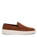 MOCASINI MARO DESCHIS PIELE NATURALA INTOARSA MS-638R01