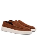 MOCASINI MARO DESCHIS PIELE NATURALA INTOARSA MS-638R01