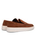 MOCASINI MARO DESCHIS PIELE NATURALA INTOARSA MS-638R01