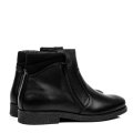GHETE NEGRE PIELE NATURALA 8VE80