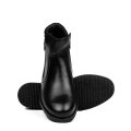 GHETE NEGRE PIELE NATURALA 8VE80