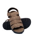 SANDALE TAUPE PIELE NATURALA DVEANDY