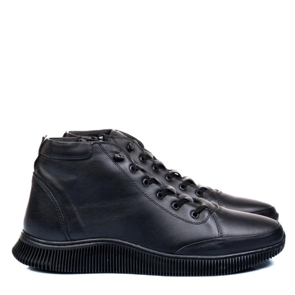 GHETE SPORT NEGRE PIELE NATURALA 2VE000