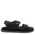 SOPRANI COUTURE, SANDALE NEGRE PIELE NATURALA SCM519P35