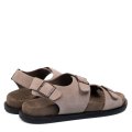 SOPRANI COUTURE, SANDALE TAUPE PIELE NATURALA INTOARSA SCM519P35