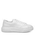 PANTOFI SPORT ALBI PIELE NATURALA 3VE761