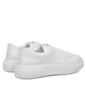 PANTOFI SPORT ALBI PIELE NATURALA 3VE761