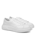 PANTOFI SPORT ALBI PIELE NATURALA 3VE761