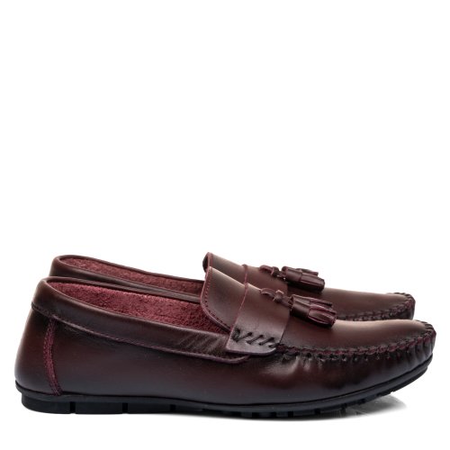 Mocasini visinii piele naturala 6ve003