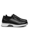 PANTOFI SPORT NEGRI TALPA GRI PIELE NATURALA 5VE80