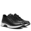 PANTOFI SPORT NEGRI PIELE NATURALA 5VE83