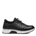 PANTOFI SPORT NEGRI PIELE NATURALA 5VE83