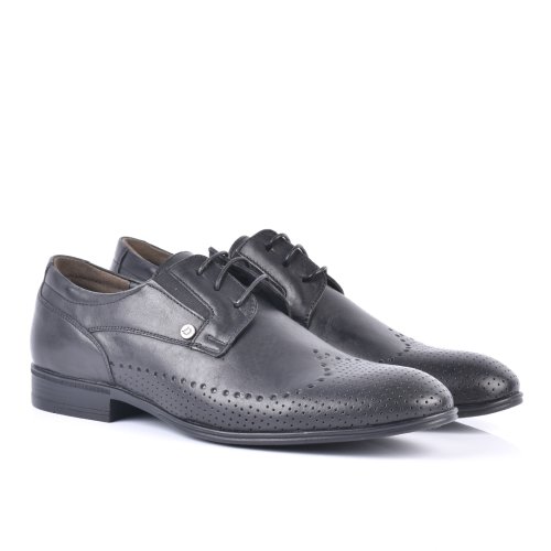 Pantofi negri piele naturala dyany