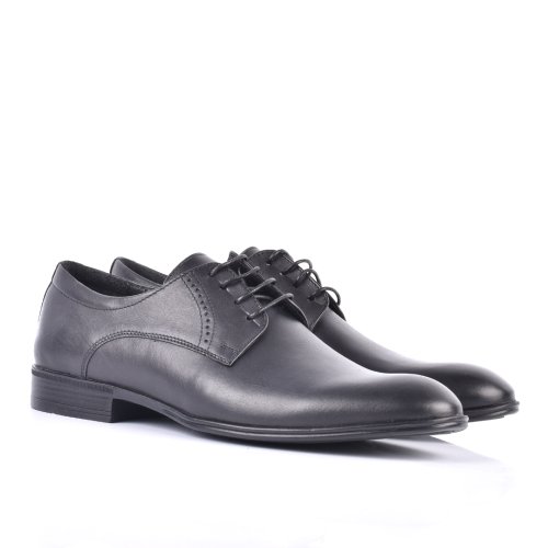 Pantofi negri piele naturala ylan