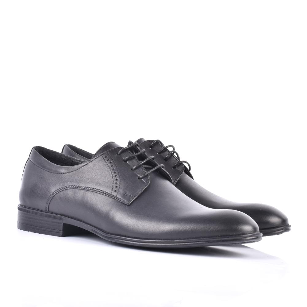 PANTOFI NEGRI PIELE NATURALA YLAN