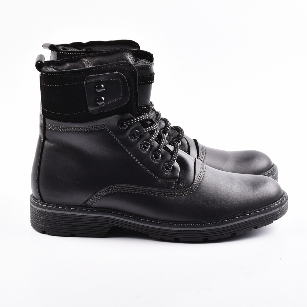 GHETE NEGRE IMBLANITE PIELE NATURALA 5VE35