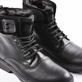 GHETE NEGRE IMBLANITE PIELE NATURALA 5VE35