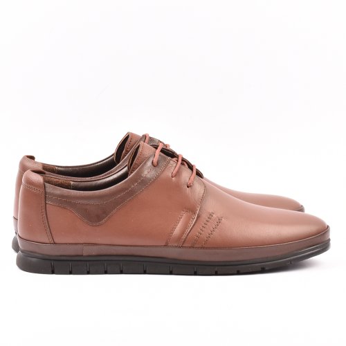 Pantofi maro piele naturala 1ve000